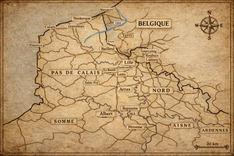 Carte Nord