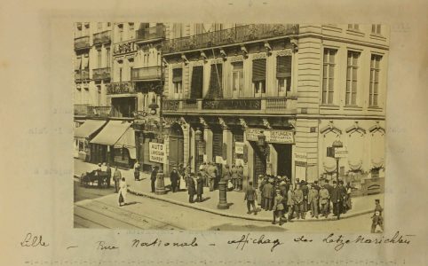 Rue Nationale - affichage des Letztenachrichten