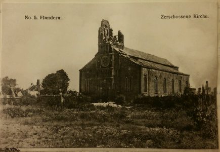 Eglise détruite